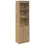 Aparador Artisan Roble 50x35x180 cm Madera de ingeniería de , Aparadores - Ref: Foro24-3328470, Precio: 108,04 €, Descuento: %