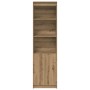 Aparador Artisan Roble 50x35x180 cm Madera de ingeniería de , Aparadores - Ref: Foro24-3328470, Precio: 108,04 €, Descuento: %