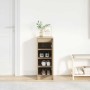 Zapatero roble Sonoma 29,5x34x76 cm Madera de ingeniería de , Zapateros y organizadores de calzado - Ref: Foro24-861861, Prec...