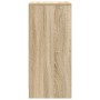 Zapatero roble Sonoma 29,5x34x76 cm Madera de ingeniería de , Zapateros y organizadores de calzado - Ref: Foro24-861861, Prec...
