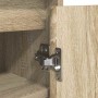 Zapatero roble Sonoma 29,5x34x76 cm Madera de ingeniería de , Zapateros y organizadores de calzado - Ref: Foro24-861861, Prec...