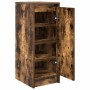 Zapatero roble ahumado 29,5x34x76 cm Madera de ingeniería de , Zapateros y organizadores de calzado - Ref: Foro24-861863, Pre...