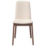 Sillas de comedor con cojines 2 uds madera maciza marrón caucho de , Sillas de comedor - Ref: Foro24-4102443, Precio: 143,86 ...