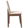 Sillas de comedor con cojines 2 uds madera maciza marrón caucho de , Sillas de comedor - Ref: Foro24-4102443, Precio: 143,86 ...