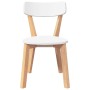 Sillas de comedor 2 unidades madera maciza de caucho de , Sillas de comedor - Ref: Foro24-4102434, Precio: 120,71 €, Descuent...