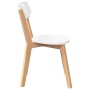 Sillas de comedor 2 unidades madera maciza de caucho de , Sillas de comedor - Ref: Foro24-4102434, Precio: 120,71 €, Descuent...