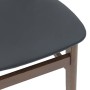 Sillas de comedor con cojines 2 uds madera maciza marrón caucho de , Sillas de comedor - Ref: Foro24-4102436, Precio: 157,06 ...