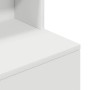 Mesilla de noche de madera de ingeniería blanca 39x35x125 cm de , Mesitas de noche - Ref: Foro24-861310, Precio: 75,38 €, Des...