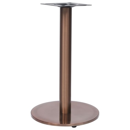 Pata de mesa de bistró dorada Ø45x72 cm acero inoxidable de , Patas para mesas - Ref: Foro24-325442, Precio: 95,11 €, Descuen...