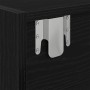 Mueble de TV de madera de roble negro 80x31x25,5 cm de , Muebles TV - Ref: Foro24-861456, Precio: 46,17 €, Descuento: %