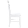 Sillas de comedor 2 unidades madera maciza de caucho blanco de , Sillas de comedor - Ref: Foro24-4102415, Precio: 120,62 €, D...