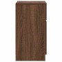 Mesilla de noche roble marrón 39x35x65 cm madera de ingeniería de , Mesitas de noche - Ref: Foro24-861331, Precio: 51,93 €, D...