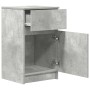 Mesilla de noche gris hormigón 39x35x65 cm madera de ingeniería de , Mesitas de noche - Ref: Foro24-861325, Precio: 50,57 €, ...