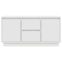 Mueble de TV con luces LED blanco 100x41x50 cm de , Muebles TV - Ref: Foro24-861409, Precio: 111,47 €, Descuento: %