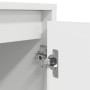 Mueble de TV con luces LED blanco 100x41x50 cm de , Muebles TV - Ref: Foro24-861409, Precio: 111,47 €, Descuento: %