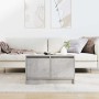 Mesa de centro con cajones gris hormigón 70,5x70x40 cm de , Mesas de centro - Ref: Foro24-3328411, Precio: 101,70 €, Descuent...