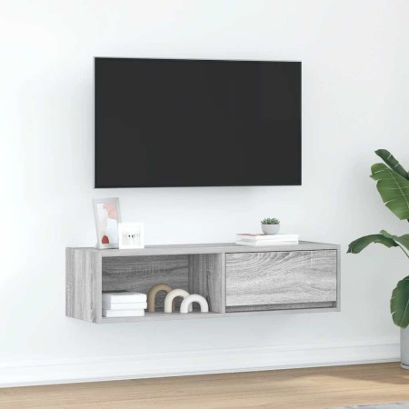Mueble de TV Sonoma gris 100x31x25,5 cm madera de ingeniería de , Muebles TV - Ref: Foro24-861482, Precio: 53,53 €, Descuento: %