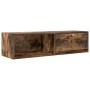 Mueble de TV de roble ahumado 100x31x25,5cm Madera ingeniería de , Muebles TV - Ref: Foro24-861480, Precio: 52,83 €, Descuent...