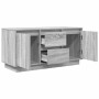 Mueble de TV con luces LED Sonoma gris 100x41x50 cm de , Muebles TV - Ref: Foro24-861414, Precio: 107,38 €, Descuento: %