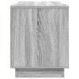Mueble de TV con luces LED Sonoma gris 100x41x50 cm de , Muebles TV - Ref: Foro24-861414, Precio: 107,38 €, Descuento: %