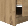 Mesa de centro con cajones roble artesanal 100x100x40 cm de , Mesas de centro - Ref: Foro24-3328407, Precio: 169,74 €, Descue...
