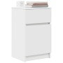 Mesita de noche madera contrachapada blanco 39x35x65 cm de , Mesitas de noche - Ref: Foro24-861319, Precio: 52,88 €, Descuent...