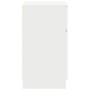 Mesita de noche madera contrachapada blanco 39x35x65 cm de , Mesitas de noche - Ref: Foro24-861319, Precio: 52,88 €, Descuent...