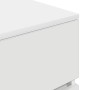 Mesita de noche madera contrachapada blanco 39x35x65 cm de , Mesitas de noche - Ref: Foro24-861319, Precio: 52,88 €, Descuent...