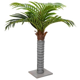 Palmera artificial con 6 hojas verde 100 cm de , Flora artificial - Ref: Foro24-4103575, Precio: 62,93 €, Descuento: %