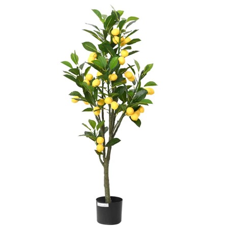 Limonero artificial 136 hojas 120 cm verde de , Flora artificial - Ref: Foro24-4103589, Precio: 65,87 €, Descuento: %