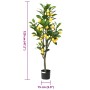 Limonero artificial 136 hojas 120 cm verde de , Flora artificial - Ref: Foro24-4103589, Precio: 65,87 €, Descuento: %