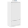 Armario con cajón blanco 55,5x34x119,5 cm Madera de ingeniería de , Aparadores - Ref: Foro24-861643, Precio: 98,07 €, Descuen...