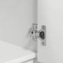 Armario con cajón blanco 55,5x34x119,5 cm Madera de ingeniería de , Aparadores - Ref: Foro24-861643, Precio: 98,07 €, Descuen...