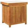 Cojines para exterior 60x50x61 cm madera maciza acacia de , Cajas de almacenaje para exteriores - Ref: Foro24-4106473, Precio...
