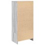 Armario con cajón gris Sonoma 55,5x34x119,5 cm de , Aparadores - Ref: Foro24-861648, Precio: 95,17 €, Descuento: %