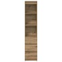 Aparador Artisan Roble 37,5x35x180 cm Madera de ingeniería de , Aparadores - Ref: Foro24-861669, Precio: 96,52 €, Descuento: %