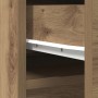 Aparador Artisan Roble 37,5x35x180 cm Madera de ingeniería de , Aparadores - Ref: Foro24-861669, Precio: 96,52 €, Descuento: %
