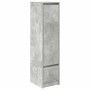 Aparador alto gris hormigón 29,5x34x119,5 cm madera ingeniería de , Aparadores - Ref: Foro24-861655, Precio: 69,62 €, Descuen...