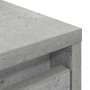 Aparador alto gris hormigón 29,5x34x119,5 cm madera ingeniería de , Aparadores - Ref: Foro24-861655, Precio: 69,62 €, Descuen...
