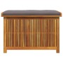 Cojines para exterior 90x50x60,5 cm madera maciza acacia de , Cajas de almacenaje para exteriores - Ref: Foro24-4106478, Prec...