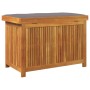 Cojines para exterior 90x50x60,5 cm madera maciza acacia de , Cajas de almacenaje para exteriores - Ref: Foro24-4106478, Prec...