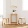 Sillas de bar con cojines 2 uds madera maciza caucho de , Taburetes de cocina - Ref: Foro24-4102578, Precio: 106,96 €, Descue...