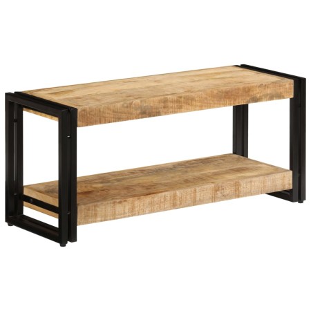 Mueble para TV madera maciza de mango 90x30x40 cm en Muebles TV | Comprar online en Foru.es
