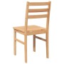 Sillas de comedor 2 unidades madera maciza de caucho de , Sillas de comedor - Ref: Foro24-4102420, Precio: 81,30 €, Descuento: %