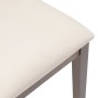 Sillas de comedor con cojines 2 uds madera maciza marrón caucho de , Sillas de comedor - Ref: Foro24-4102476, Precio: 175,12 ...