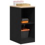 Armario de almacenamiento para garaje negro 40x51x85 cm de , Armarios industriales - Ref: Foro24-860536, Precio: 56,40 €, Des...