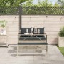 Set comedor de jardín 3 pzas cojines ratán sintético gris claro de , Conjuntos de jardín - Ref: Foro24-4104186, Precio: 274,2...