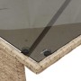 Set comedor de jardín 3 pzas con cojines ratán sintético beige de , Conjuntos de jardín - Ref: Foro24-4104184, Precio: 274,21...
