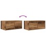 Muebles de TV 2 uds 60x31x25,5 cm Madera ingeniería envejecida de , Muebles TV - Ref: Foro24-861505, Precio: 79,74 €, Descuen...