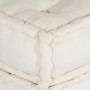 Puf modular crema 70x70x54 tela de , Cojines para sillas y sofás - Ref: Foro24-4019022, Precio: 132,66 €, Descuento: %